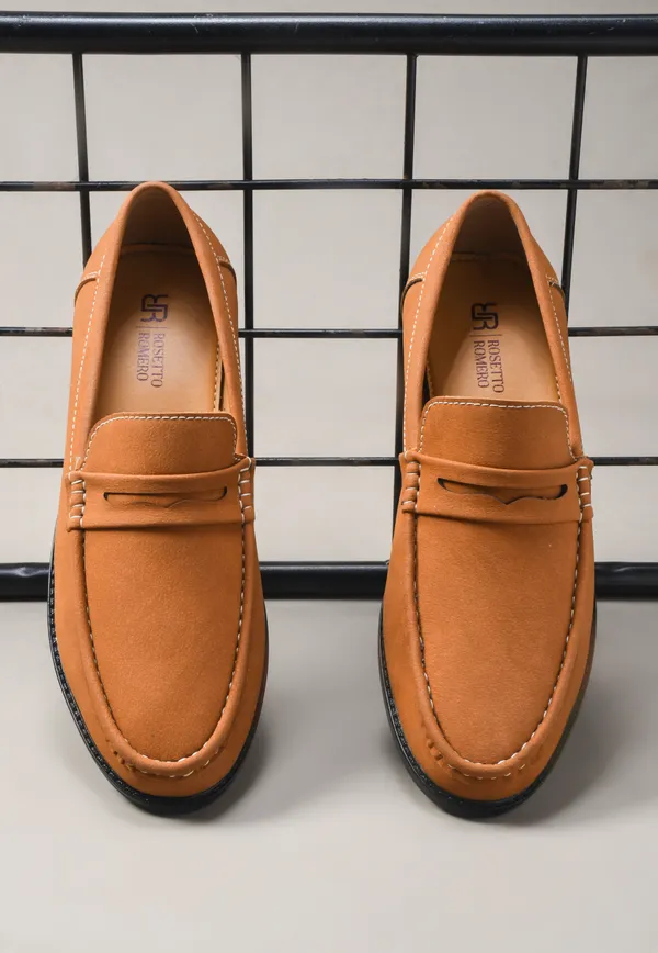 Rosetto_Romero_Charls_Suede_Loafers_Tan_For_Men
