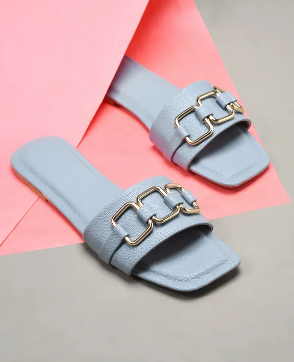 Peek_Poise_Blue_Premium_Women_Flats