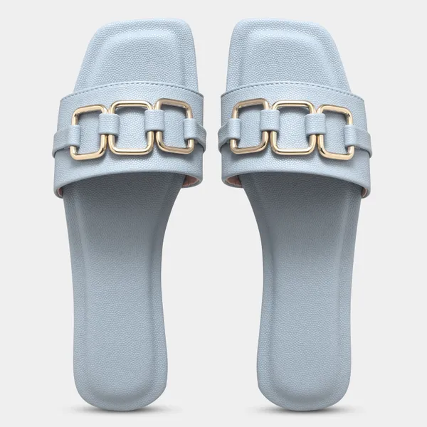 Peek_Poise_Blue_Premium_Women_Flats