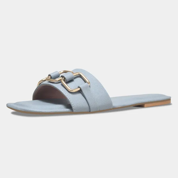 Peek_Poise_Blue_Premium_Women_Flats