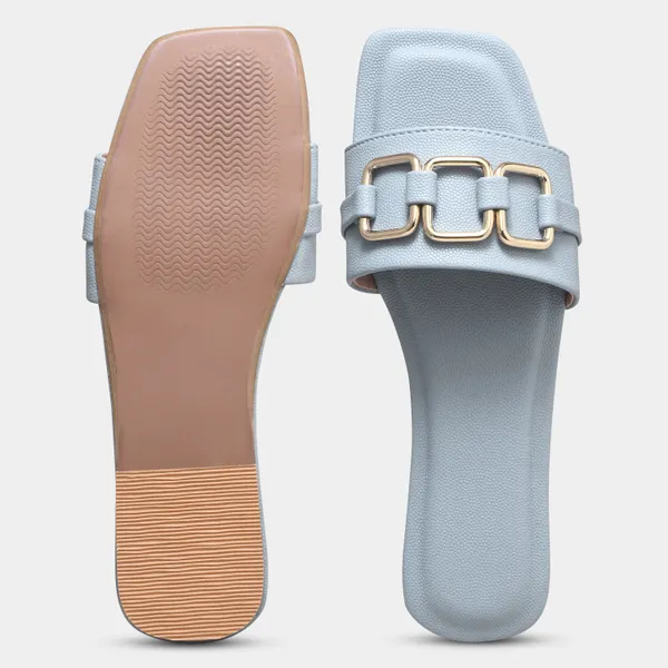 Peek_Poise_Blue_Premium_Women_Flats
