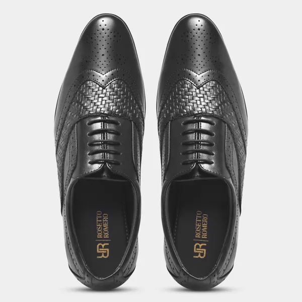 Rosetto_Romero_Cruse_Sophisticated_&_Black_Stylish_Lace-Up_Brogue_Shoes_For