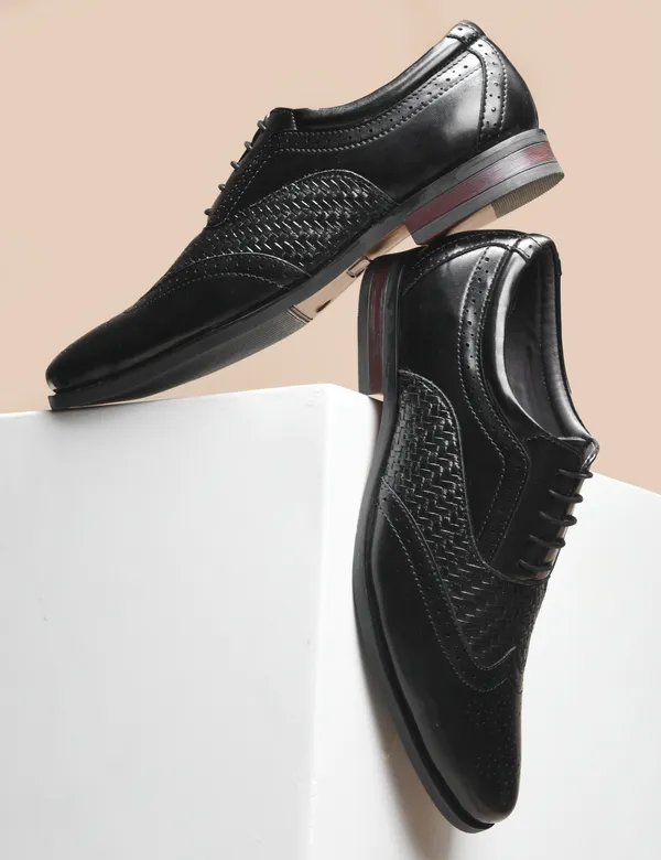 Rosetto_Romero_Cruse_Sophisticated_&_Black_Stylish_Lace-Up_Brogue_Shoes_For