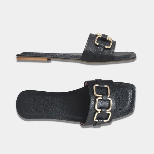 Peek_Poise_Black_Premium_Women_Flats