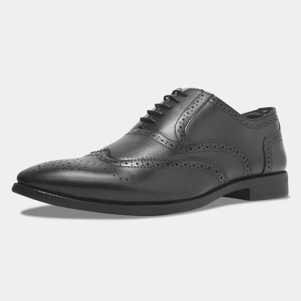 Rosetto_Romero_Alpha_Refined_Craftsmanship_Black_Lace-Up_Brogue_Shoes_For_Men