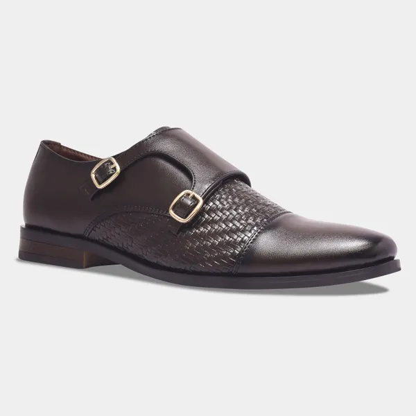 Rosetto_Romero_Steel_Polished_&_Brown_Bold_Double_Monk_Strap_For
