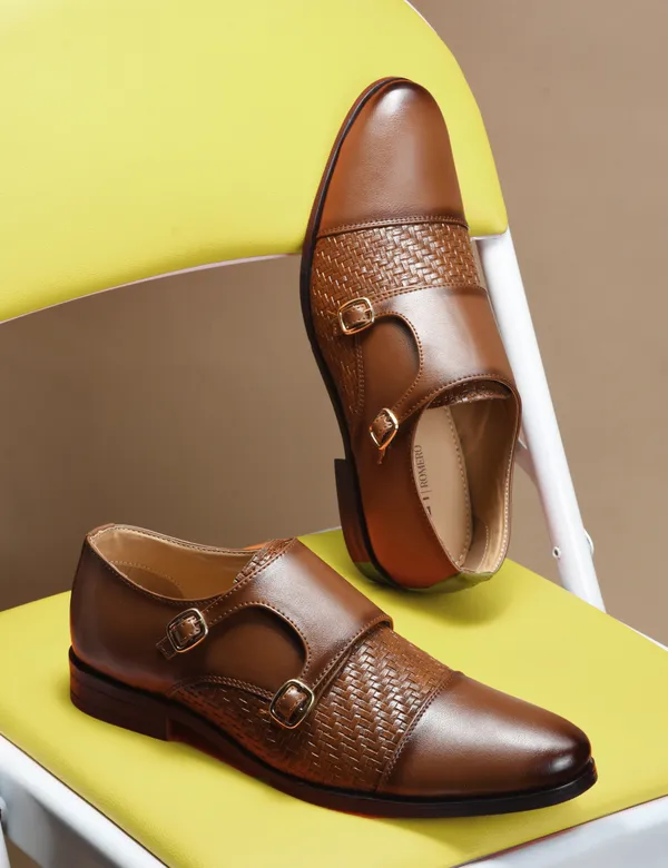 Rosetto_Romero_Steel_Polished_&_Tan_Bold_Double_Monk_Strap_For