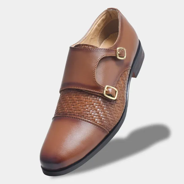 Rosetto_Romero_Steel_Polished_&_Tan_Bold_Double_Monk_Strap_For