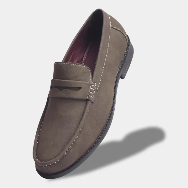 Rosetto_Romero_Charls_Suede_Loafers_Brown_For_Men