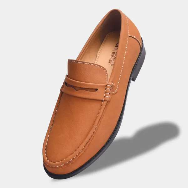 Rosetto_Romero_Charls_Suede_Loafers_Tan_For_Men