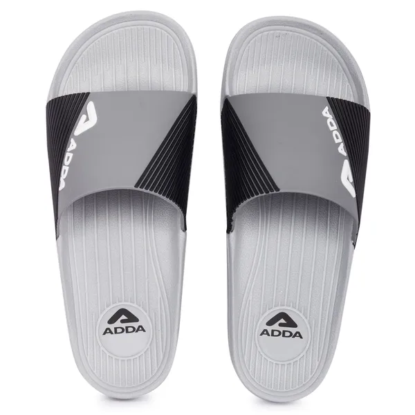 Grey_&_Black_Lightweight_Trendy_Design_EVA_Stripes_Slide_For_Men