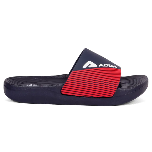 Navy_&_Red_Lightweight_Trendy_Design_EVA_Stripes_Slide_For_Men
