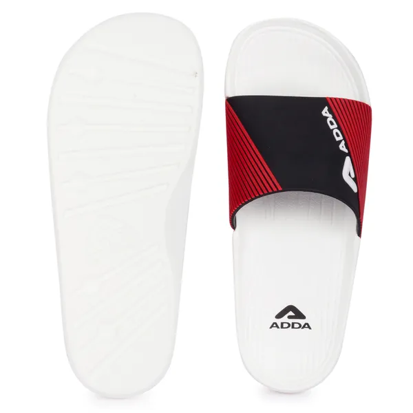 White_&_Black_Lightweight_Trendy_Design_EVA_Stripes_Slide_For_Men