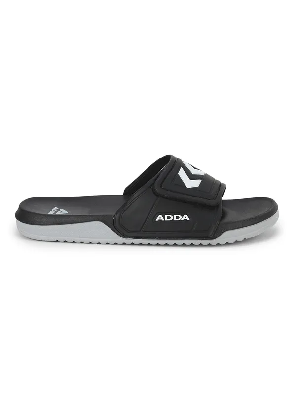 Black_Lightweight_Trendy_Design_EVA_Colour-Block_Slide_For_Men