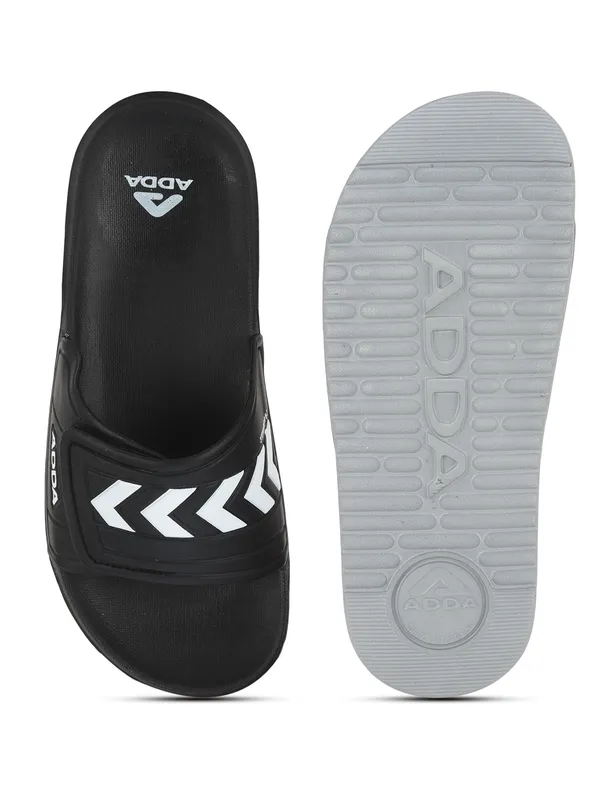 Black_Lightweight_Trendy_Design_EVA_Colour-Block_Slide_For_Men