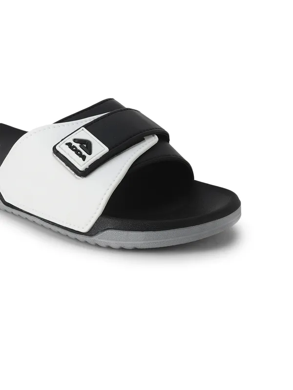 Black_&_White_Lightweight_Trendy_Design_EVA_Colour-Block_Slide_For_Men