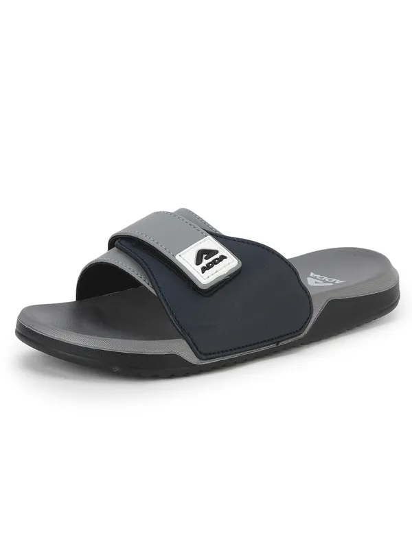 Grey_&_Navy_Lightweight_Trendy_Design_EVA_Colour-Block_Slide_For_Men