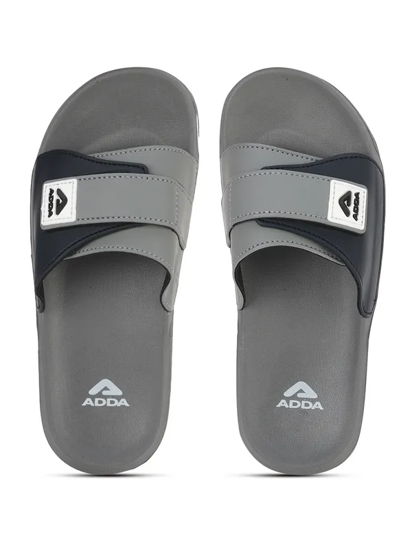 Grey_&_Navy_Lightweight_Trendy_Design_EVA_Colour-Block_Slide_For_Men