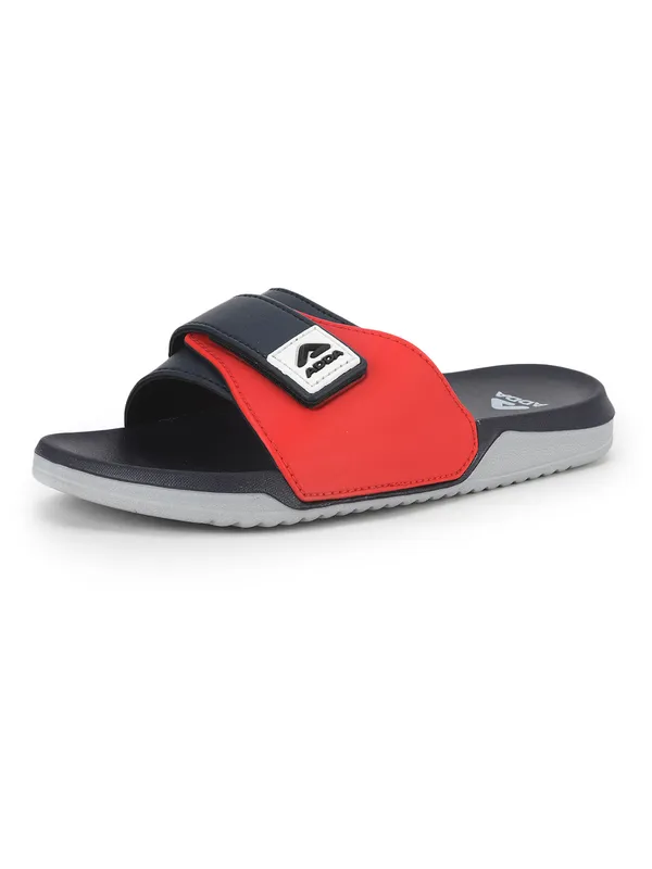 Navy_&_Red_Lightweight_Trendy_Design_EVA_Colour-Block_Slide_For_Men