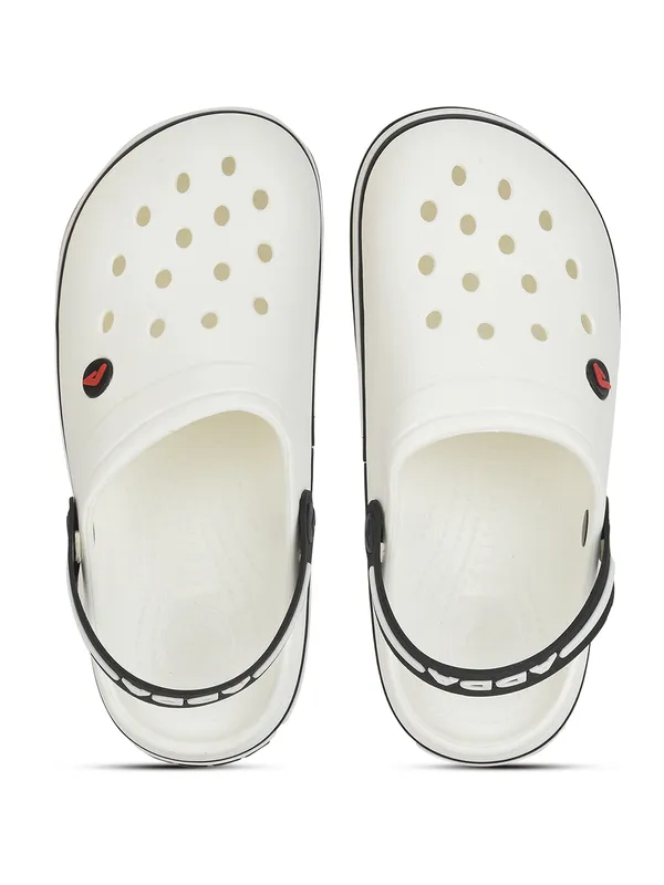White_Lightweight_Trendy_Design_EVA_Solid_Clogs_For_Men