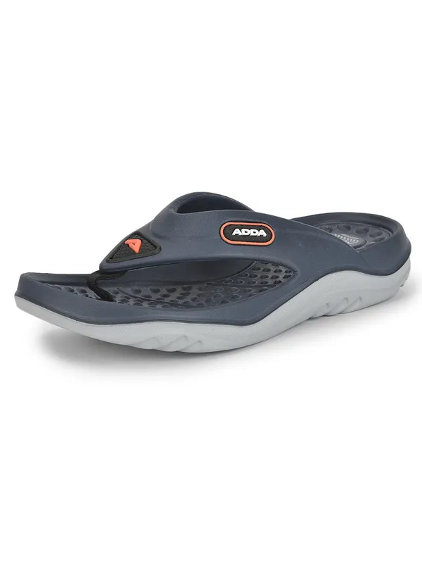 Navy_Lightweight_Trendy_Design_EVA_Solid_Thong_Flip-Flop_For_Men
