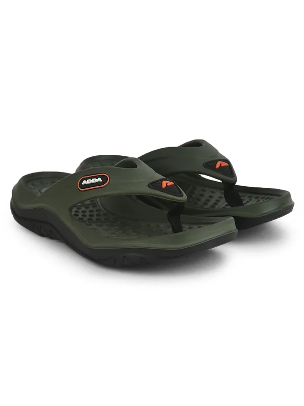 Olive_Lightweight_Trendy_Design_EVA_Solid_Thong_Flip-Flop_For_Men