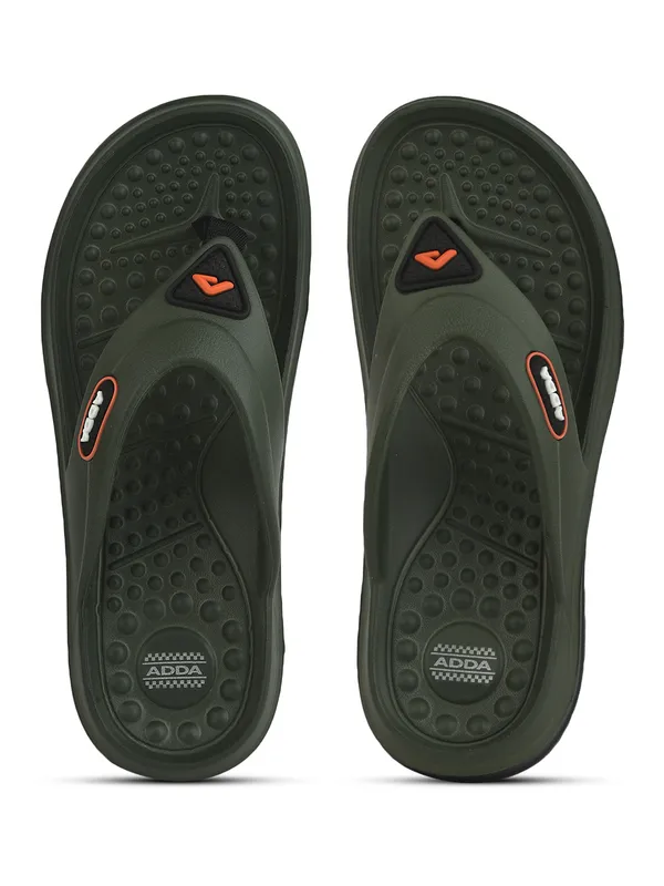 Olive_Lightweight_Trendy_Design_EVA_Solid_Thong_Flip-Flop_For_Men