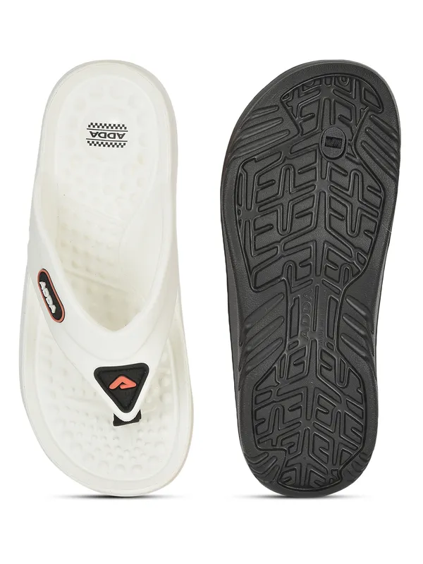 White_Lightweight_Trendy_Design_EVA_Solid_Thong_Flip-Flop_For_Men