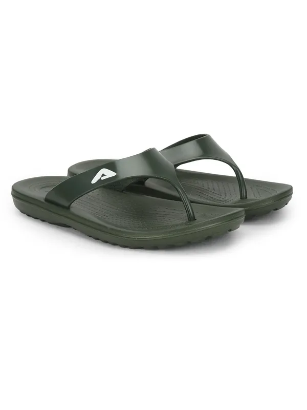 Olive_Lightweight_Trendy_Design_EVA_Solid_Thong_Flip-Flop_For_Men