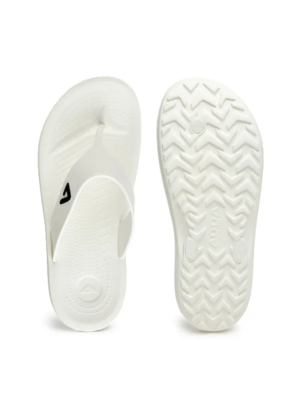 White_Lightweight_Trendy_Design_EVA_Solid_Thong_Flip-Flop_For_Men