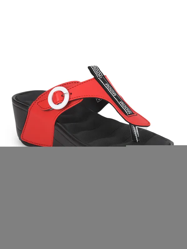 Black_&_Red_Lightweight_Trendy_Design_EVA_Solid_Wedges_For_Women