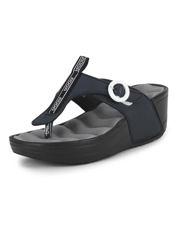 Grey_&_Navy_Lightweight_Trendy_Design_EVA_Solid_Wedges_For_Women