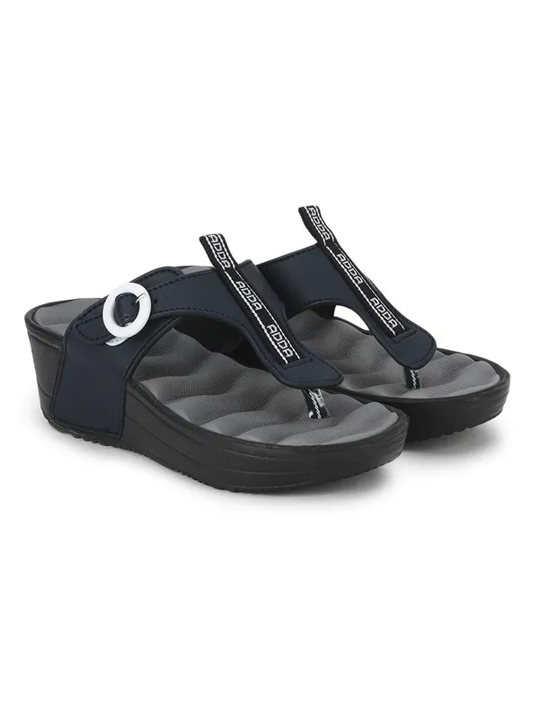 Grey_&_Navy_Lightweight_Trendy_Design_EVA_Solid_Wedges_For_Women