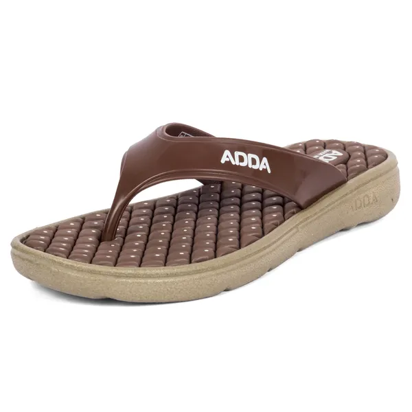 Brown_&_Beige_Lightweight_Trendy_Design_EVA_Solid_Thong_Flip-Flop_For_Women