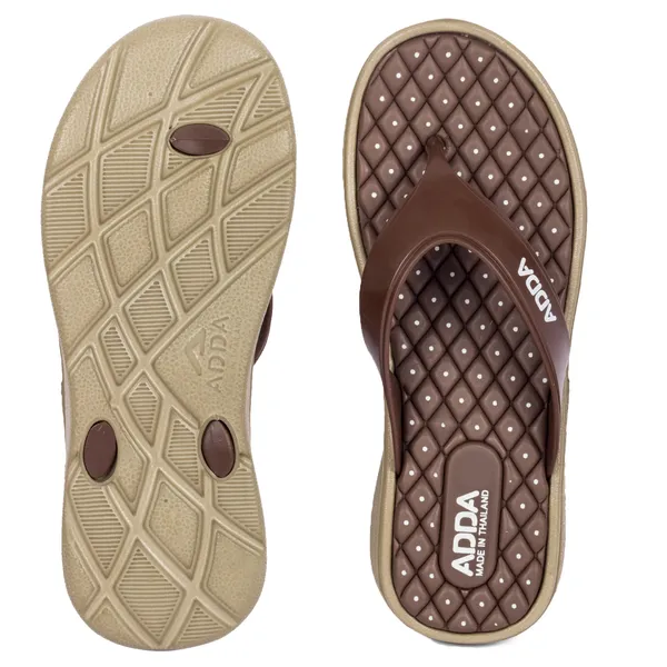 Brown_&_Beige_Lightweight_Trendy_Design_EVA_Solid_Thong_Flip-Flop_For_Women