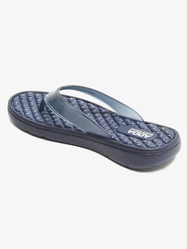 Navy_Lightweight_Trendy_Design_EVA_Solid_Thong_Flip-Flop_For_Women