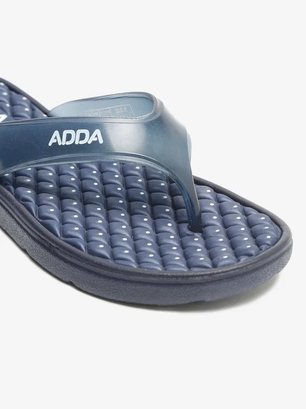 Navy_Lightweight_Trendy_Design_EVA_Solid_Thong_Flip-Flop_For_Women