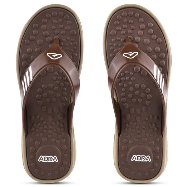 Brown_&_Beige_Lightweight_Trendy_Design_EVA_Solid_Thong_Flip-Flop_For_Women