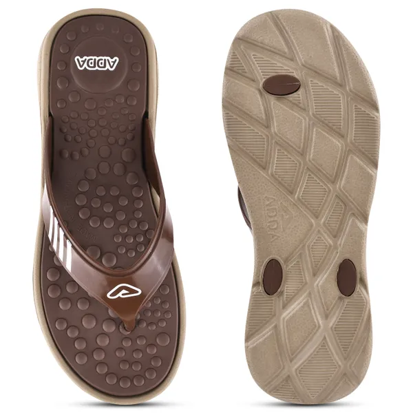 Brown_&_Beige_Lightweight_Trendy_Design_EVA_Solid_Thong_Flip-Flop_For_Women