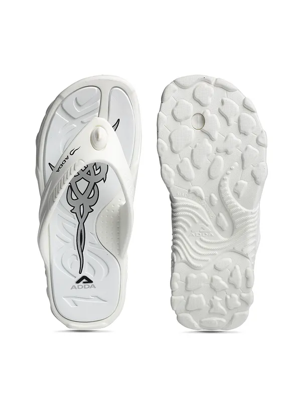 White_Lightweight_Trendy_Design_EVA_Thong_Flip-Flop_For_Men