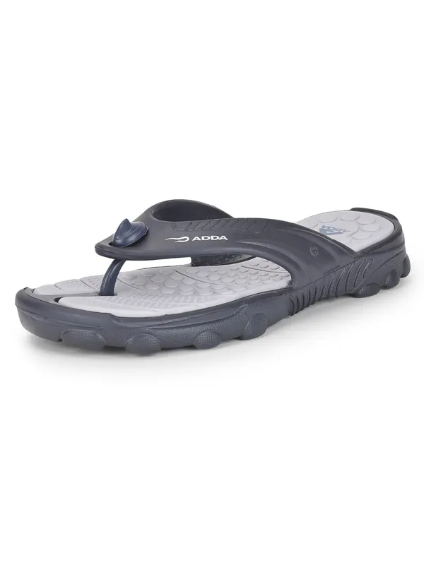 Navy_&_Grey_Lightweight_Trendy_Design_EVA_Thong_Flip-Flop_For_Men