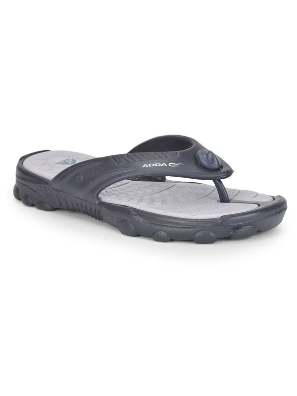 Navy_&_Grey_Lightweight_Trendy_Design_EVA_Thong_Flip-Flop_For_Men