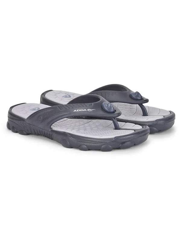 Navy_&_Grey_Lightweight_Trendy_Design_EVA_Thong_Flip-Flop_For_Men