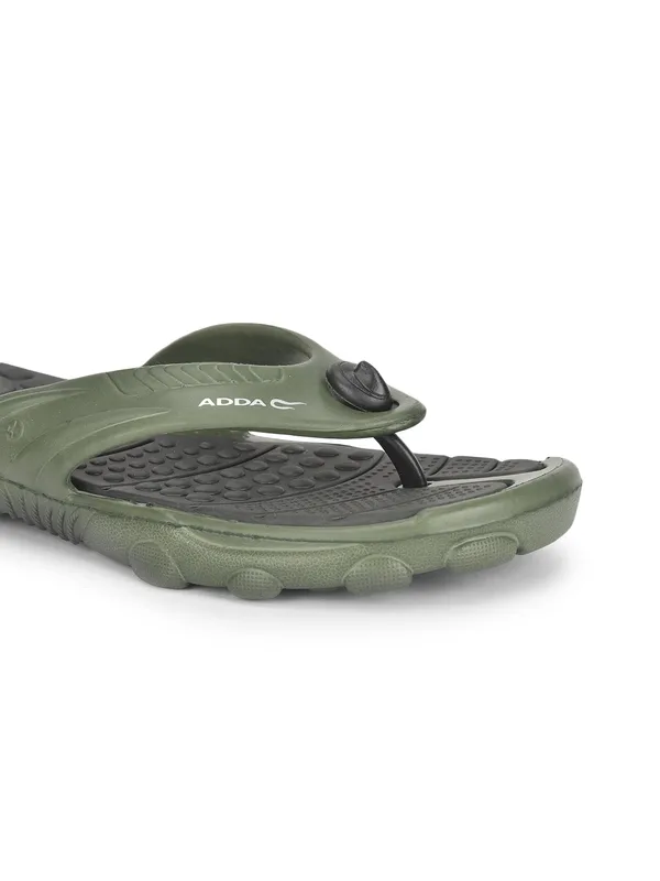 Olive_&_Black_Lightweight_Trendy_Design_EVA_Thong_Flip-Flop_For_Men