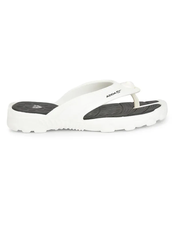White_&_Black_Lightweight_Trendy_Design_EVA_Thong_Flip-Flop_For_Men