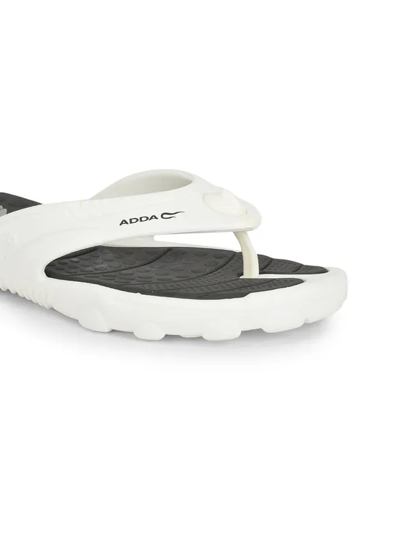 White_&_Black_Lightweight_Trendy_Design_EVA_Thong_Flip-Flop_For_Men