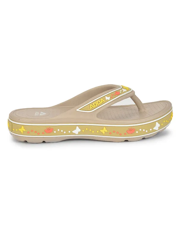 Beige_Lightweight_Trendy_Design_EVA_Geometric_Thong_Flip-Flop_For_Women