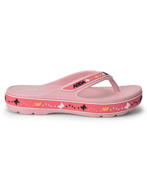 Pink_Lightweight_Trendy_Design_EVA_Geometric_Thong_Flip-Flop_For_Women
