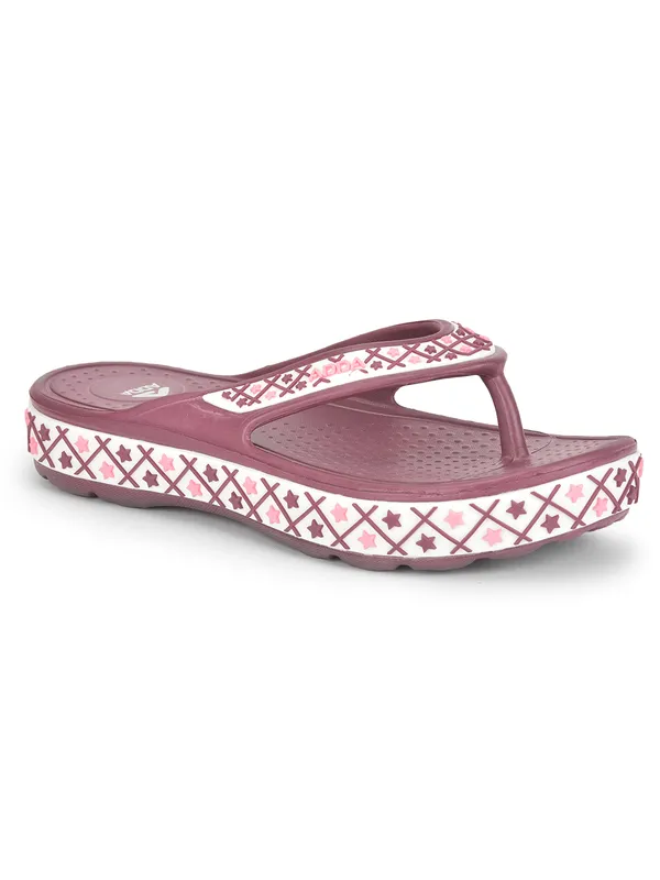 Purple_Lightweight_Trendy_Design_EVA_Geometric_Thong_Flip-Flop_For_Women