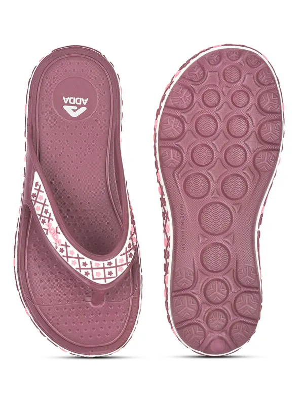 Purple_Lightweight_Trendy_Design_EVA_Geometric_Thong_Flip-Flop_For_Women